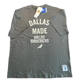 Dallas Mavericks Partially Embroidered T-shirt by STAPLE MENS 2XLARGE